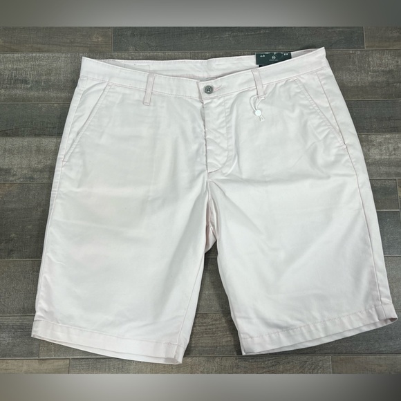 NWT AG Green Label The Canyon Flat Front Performance Shorts Light Pink - Picture 2 of 11